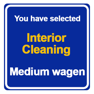 Interior Cleaning  Medium Wagen